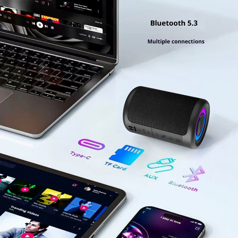 Portable Mini Bluetooth Speaker | Small Bass, Loud Sound, Wireless Music