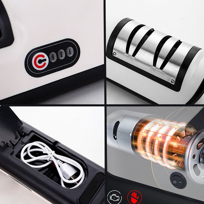 USB Electric Knife Sharpener – Adjustable Automatic Kitchen Tool