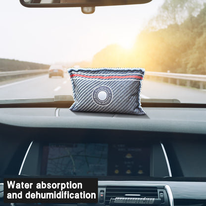 Reusable Car Dehumidifier Bag, Moisture Condensation Damp Absorber for Car & Home, 100% Leakproof & Reusable, Microwave Rechargeable Dehumidifier for Cars