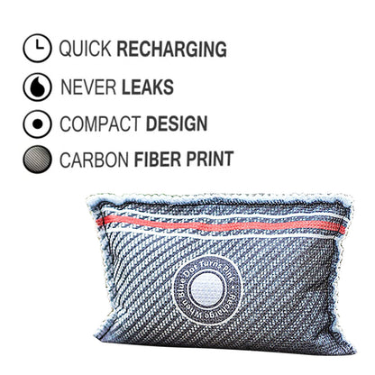 Reusable Car Dehumidifier Bag, Moisture Condensation Damp Absorber for Car & Home, 100% Leakproof & Reusable, Microwave Rechargeable Dehumidifier for Cars