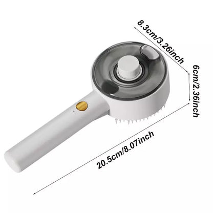 4-in-1 Cat Steam Brush – Electric Pet Spray Massager & Hair Removal Comb for Cats & Dogs